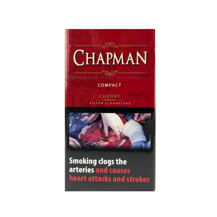 chapman cherry cigarettes Сигареты Chapman Compact Cherry (вишня) (пач20) - купить Табачные изделия в  Киеве и Украине, Сигареты Chapman Compact Cherry (вишня) (пач20) - цена в  интернет магазине электронных сигарет