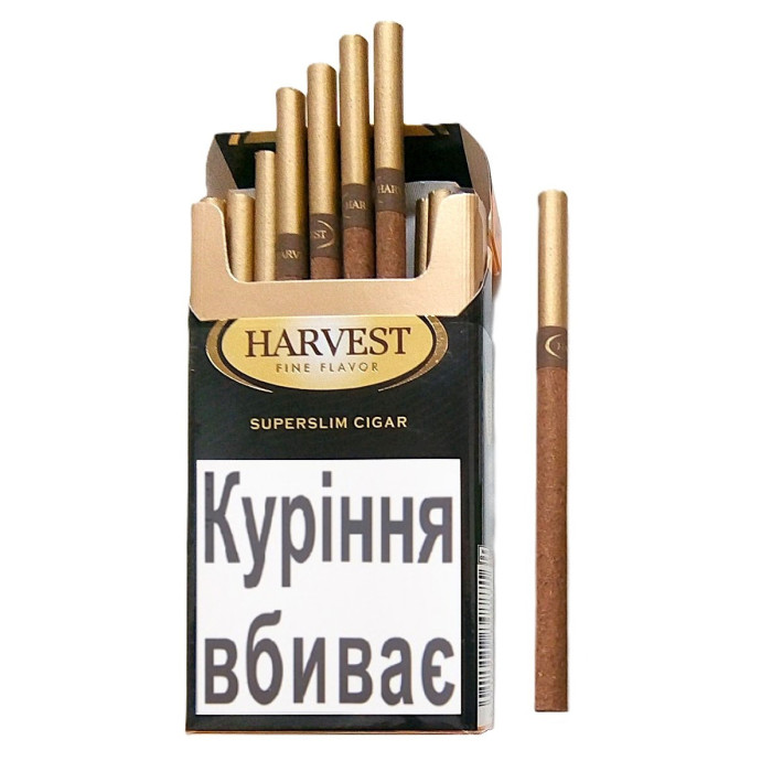 Сигареты HARVEST Superslim Sweet Vanilla (сладкая ваниль) (пач20) - купить  Табачные изделия в Киеве и Украине, Сигареты HARVEST Superslim Sweet Vanilla  (сладкая ваниль) (пач20) - цена в интернет магазине электронных сигарет