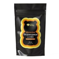 Желатинові Ведмедики CBD 25мг/шт "цитрусовий мікс" (пачка 20шт)