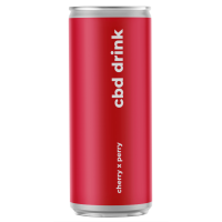 CBD Drink Cherry Perry середньогазований безалкогольний напій з CBD 0,33 л