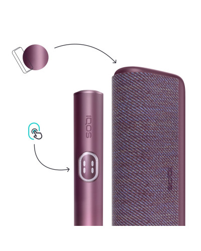 Пристрій IQOS ILUMA PRIME i Model Garnet Red