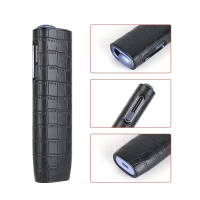 Чохол для IQOS Iluma One i Model Crocodile чорний