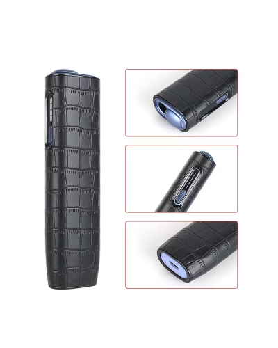 Чехол для IQOS Iluma One i Model Crocodile черный