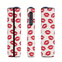 Чохол для IQOS Iluma One i Model білий з поцілунками