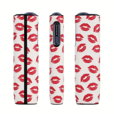 Чехол для IQOS Iluma One i Model белый с поцелуями