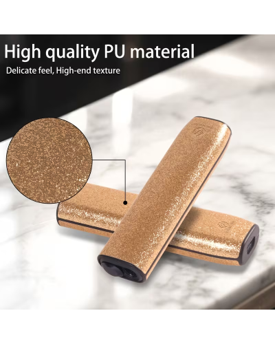 Чехол для IQOS Iluma One i Model глитерный золотой