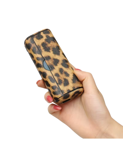 Чехол для IQOS Iluma Prime с леопардовым принтом
