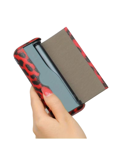 Чехол для IQOS Iluma Prime с леопардовым принтом