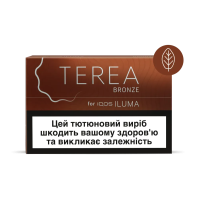 Стіки для IQOS ILUMA TEREA BRONZE (насичений тютюн) (20шт)