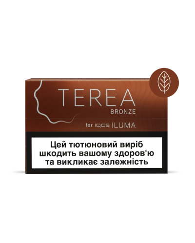 Стики для IQOS ILUMA TEREA BRONZE (насыщенный табак) (20шт)
