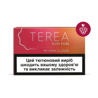 Стіки для IQOS ILUMA TEREA RUBY FUSE (малина+тютюн) (20шт)
