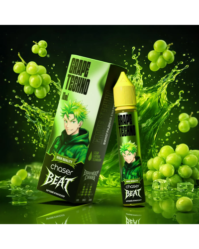 Набор для самозамеса Chaser BEAT 30 мл "Grape Techno" (Виноград енергетик)