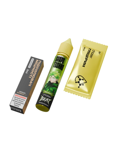 Набор для самозамеса Chaser BEAT 30 мл "Grape Techno" (Виноград енергетик)