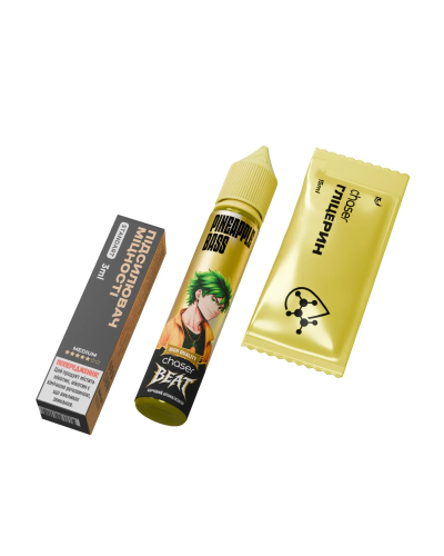 Набор для самозамеса Chaser BEAT 30 мл "Pineapple Bass" (соковитий ананас)