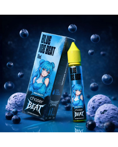 Набор для самозамеса Chaser BEAT 30 мл "Blue Ice Beat" (черничное мороженное)