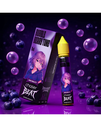 Набор для самозамеса Chaser BEAT 30 мл "Bubble Berry Tune" (черничная жвачка)
