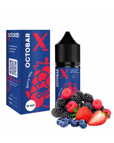 Набор для самозамеса Octobar X 30 мл 50 мг Berry Mix (Ягодный микс)