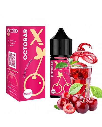 Набор для самозамеса Octobar X 30 мл 50 мг Cherry Juice (Вишневый сок)