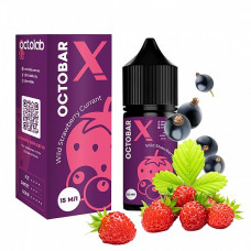 Набір для самозамісу Octobar X 30 мл 50 мг Wild Strawberry Currant (Суниця смородина)