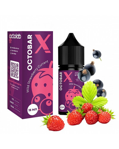 Набор для самозамеса Octobar X 30 мл 50 мг Wild Strawberry Currant (Земляника смородина)