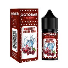 Набір для самозамісу Octobar Fresh&Sour 30 мл 50 мг Cranberry Cherry Soda (Журавлина вишня содова)