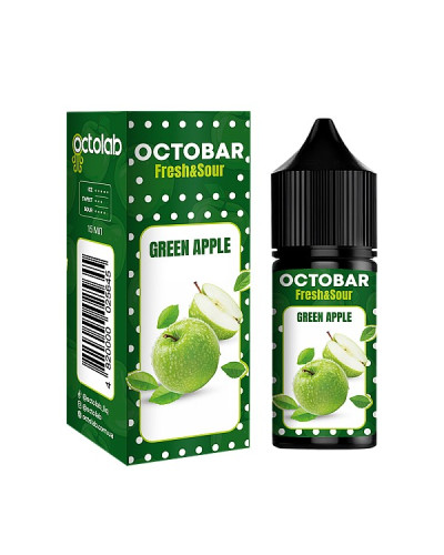 Набор для самозамеса Octobar Fresh&Sour 30 мл 50 мг Green Apple (Зеленое яблоко)