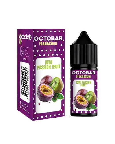 Набір для самозамісу Octobar Fresh&Sour 30 мл 50 мг Kiwi Passion Fruit (Ківі маракуйя)