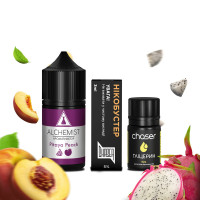 Набір для самозамісу ALCHEMIST 30 мл 50 мг Pitaya Peach зі смаком пітая персик