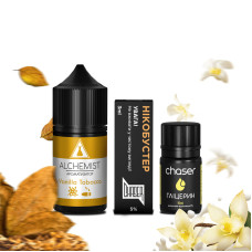 Набір для самозамісу ALCHEMIST 30 мл 50 мг Vаnilla Tobacco зі смаком тютюн ваніль
