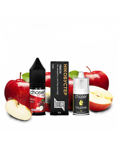 Набір для самозамісу Chaser for pods 10 мл зі смаком Яблуко