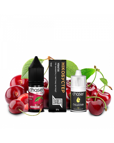 Набор для самозамеса Chaser for pods 10 мл со вкусом Вишня