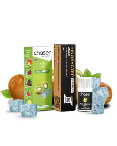 Набір для самозамісу Chaser for pods 10 мл зі смаком Ківі Лід
