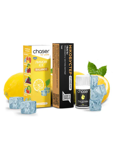 Набір для самозамісу Chaser for pods 10 мл зі смаком Лимон Лід