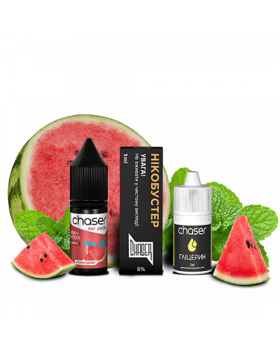 Набор для самозамеса Chaser for pods 10 мл со вкусом Арбуз Ментол