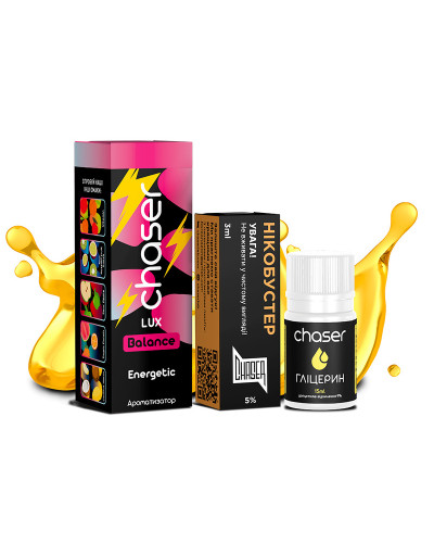 Набор для самозамеса Chaser LUX 30 мл "Energeric" со вкусом энергетика