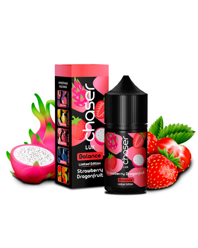 Набір для самозамісу Chaser LUX 30 мл "Strawberry Dragonfruit" зі смаком полуниця драгонфрукт