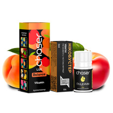 Набір для самозамісу Chaser LUX 30 мл "Vitamin" зі смаком персик яблоко