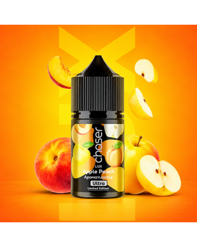 Набор для самозамеса Chaser LUX 30 мл "Apple Peach" со вкусом яблоко персик