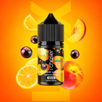 Набір для самозамісу Chaser LUX 30 мл "Blackcurrant Lemon Peach" зі смаком смородина лимон персик