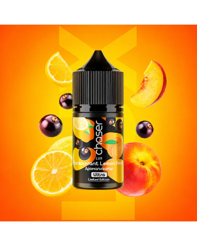 Набор для самозамеса Chaser LUX 30 мл "Blackcurrant Lemon Peach" со вкусом смородина лимон персик