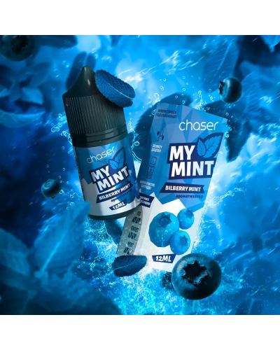 Набор для самозамеса Chaser My Mint 30 мл "Bilberry Mint" со вкусом черника мята