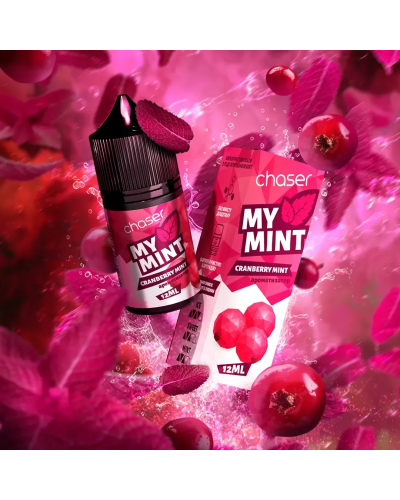 Набір для самозамісу Chaser My Mint 30 мл "Cranberry Mint" зі смаком Журавлина м'ята