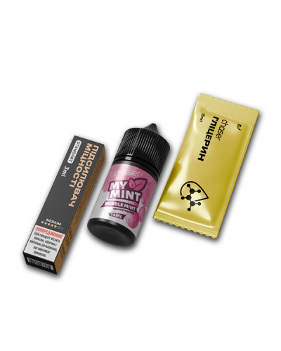 Набір для самозамісу Chaser My Mint 30 мл "Bubble Mint" зі смаком Жуйка м'ята