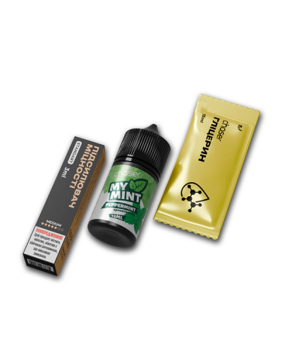 Набор для самозамеса Chaser My Mint 30 мл "Pepper Mint" со вкусом Перцовая мята