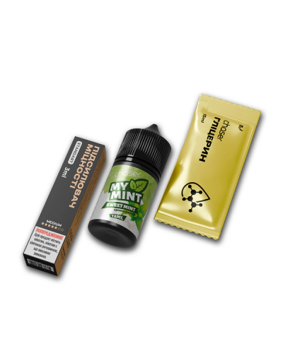 Набір для самозамісу Chaser My Mint 30 мл "Sweet Mint" зі смаком Цукор м'ята