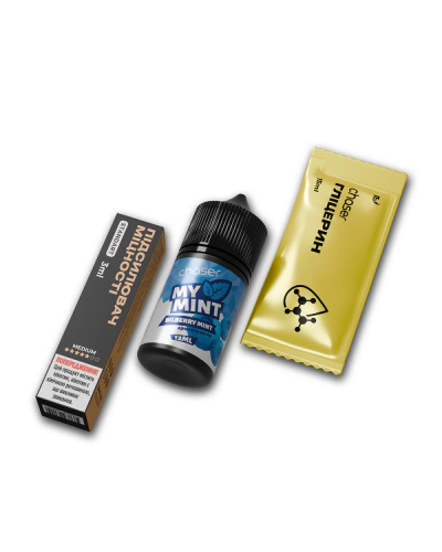 Набор для самозамеса Chaser My Mint 30 мл "Bilberry Mint" со вкусом черника мята