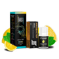 НАБОР ДЛЯ САМОЗАМЕСА CHASER BLACK 30 МЛ "LEMON MINT" СО ВКУСОМ ЛИМОНА ТА МЯТЫ