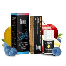 НАБІР ДЛЯ САМОЗАМІСУ CHASER BLACK 30 мл "Blue Raz Apple" блакитна малина яблуко