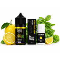 Набор для самозамеса CHASER BLACK 30 МЛ "Lemon Basil" — освежающее сочетание лимона и базилика