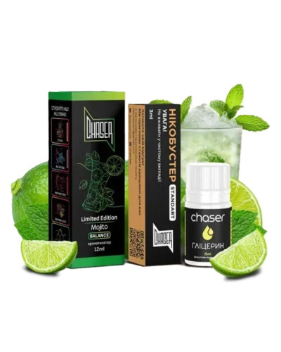 НАБІР ДЛЯ САМОЗАМІСУ CHASER BLACK 30 мл "Mojito" мохіто